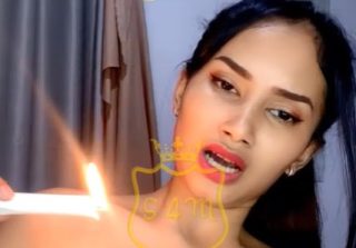 Ciara Tetesin Lilin ke Toketnya Gokil!