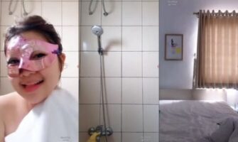 Meggie Mandi Telanjang Bulat Live