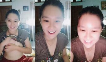 Nungging Lepas Celana Mbak Pohan di Akhir Live