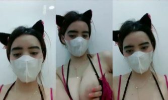 Puting Susu UrBaby Tampak Jelas Sleep Call Bareng Doi